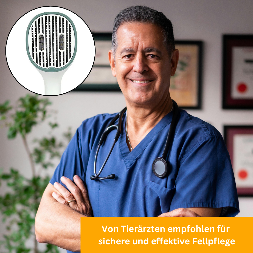 UV-Zeckenbürste für Katzen