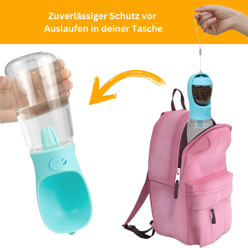 Tragbare Hundetrinkflasche 2.0