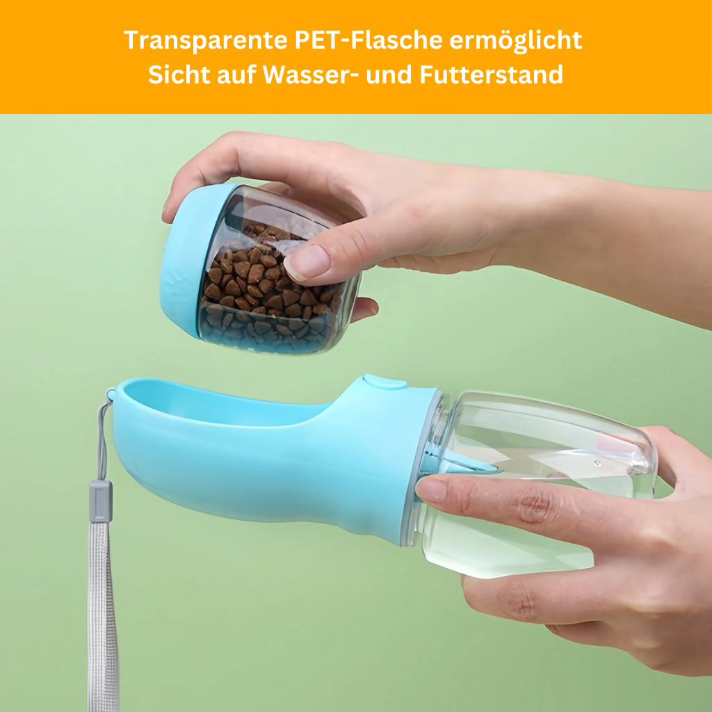 Tragbare Hundetrinkflasche 2.0