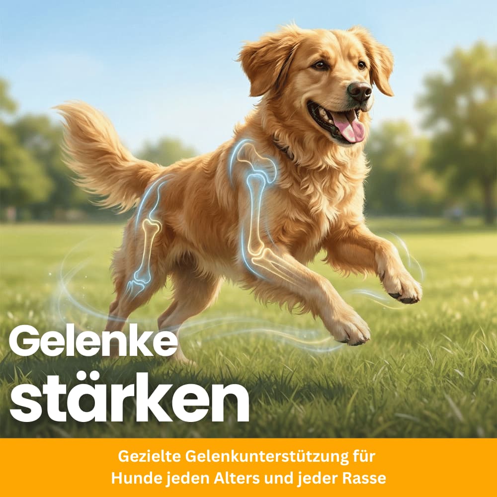 Gelenk-Kausnacks für Hunde mit Glucosamin