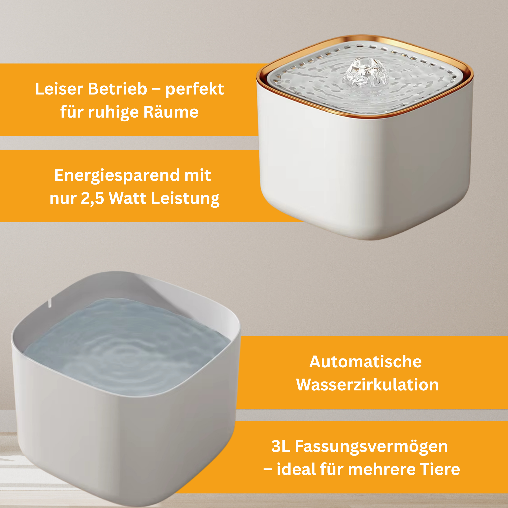 DrinkBuddy – Premium Katzenbrunnen für Zuhause