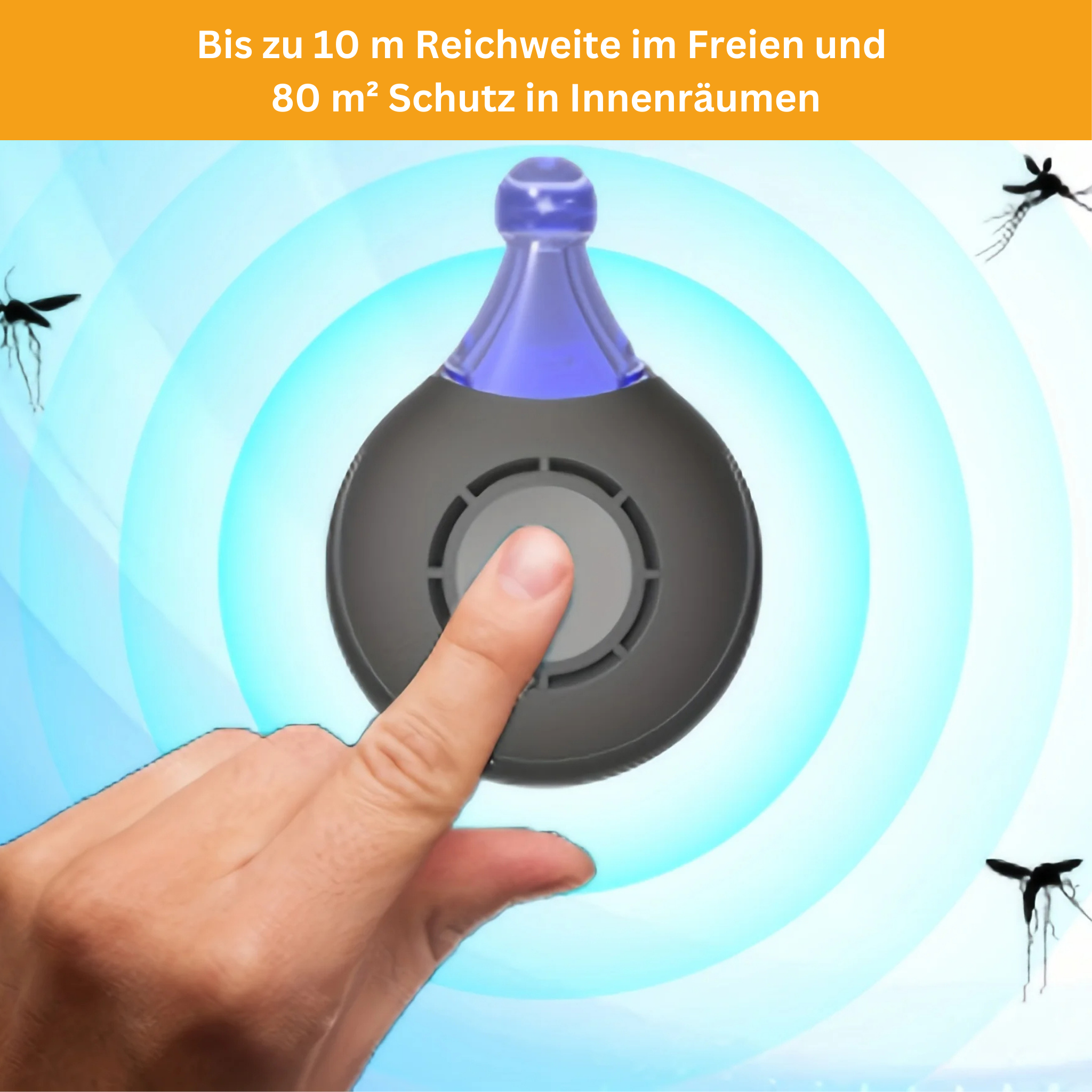 BugBlocker - Ultraschall-Halsband gegen Zecken & Flöhe