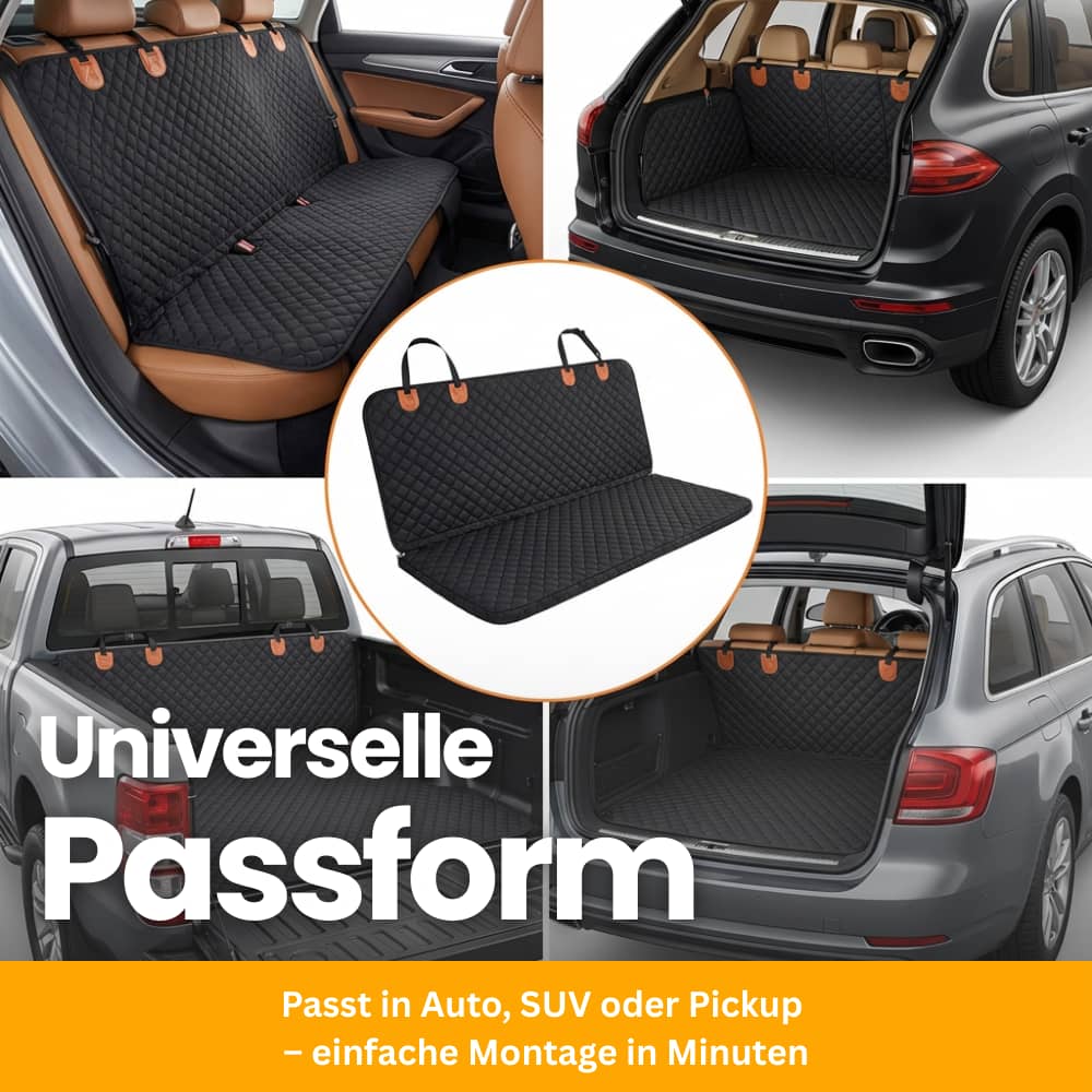 Stabiler Rücksitzschutz