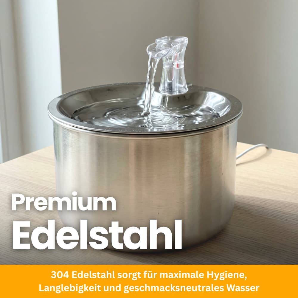 FreshFlow Stainless Steel Fountain