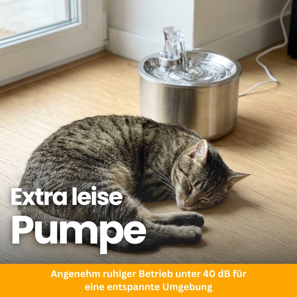 FreshFlow Stainless Steel Fountain