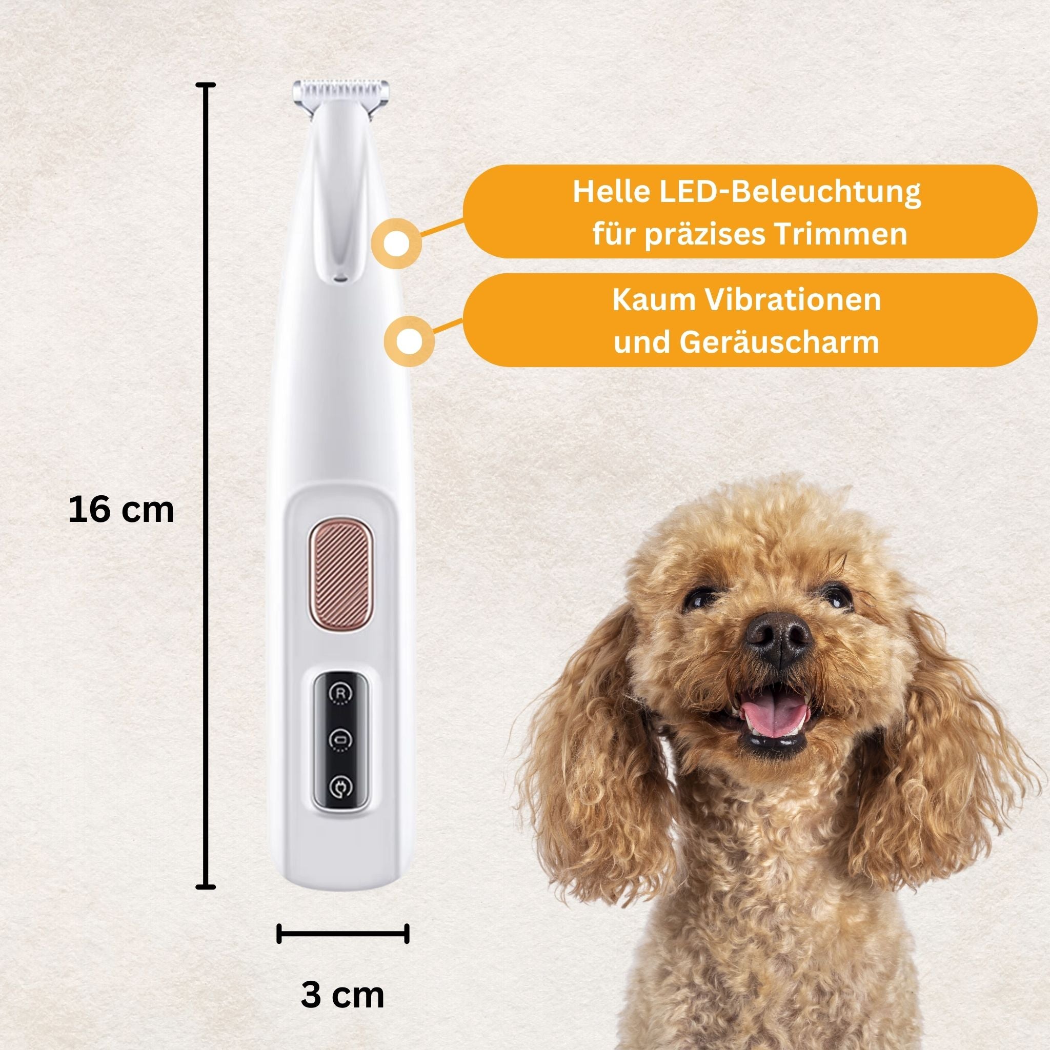 TrimGuard Pro – Präzise Pflege für deinen Vierbeiner