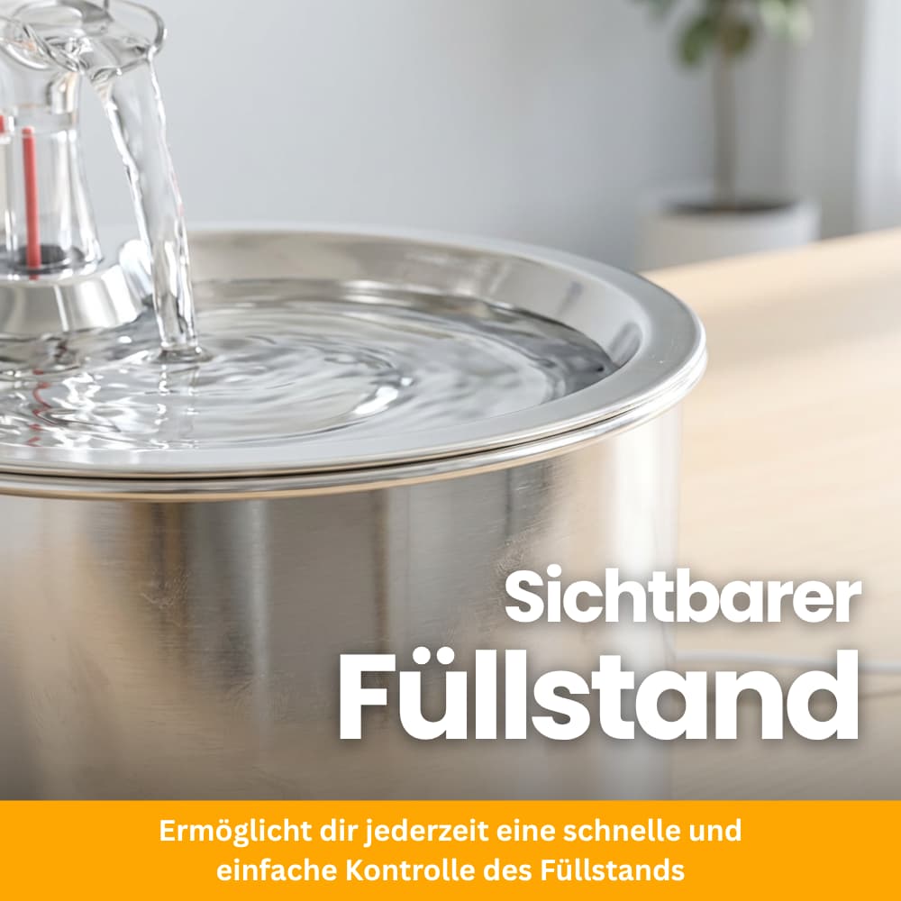 FreshFlow Stainless Steel Fountain