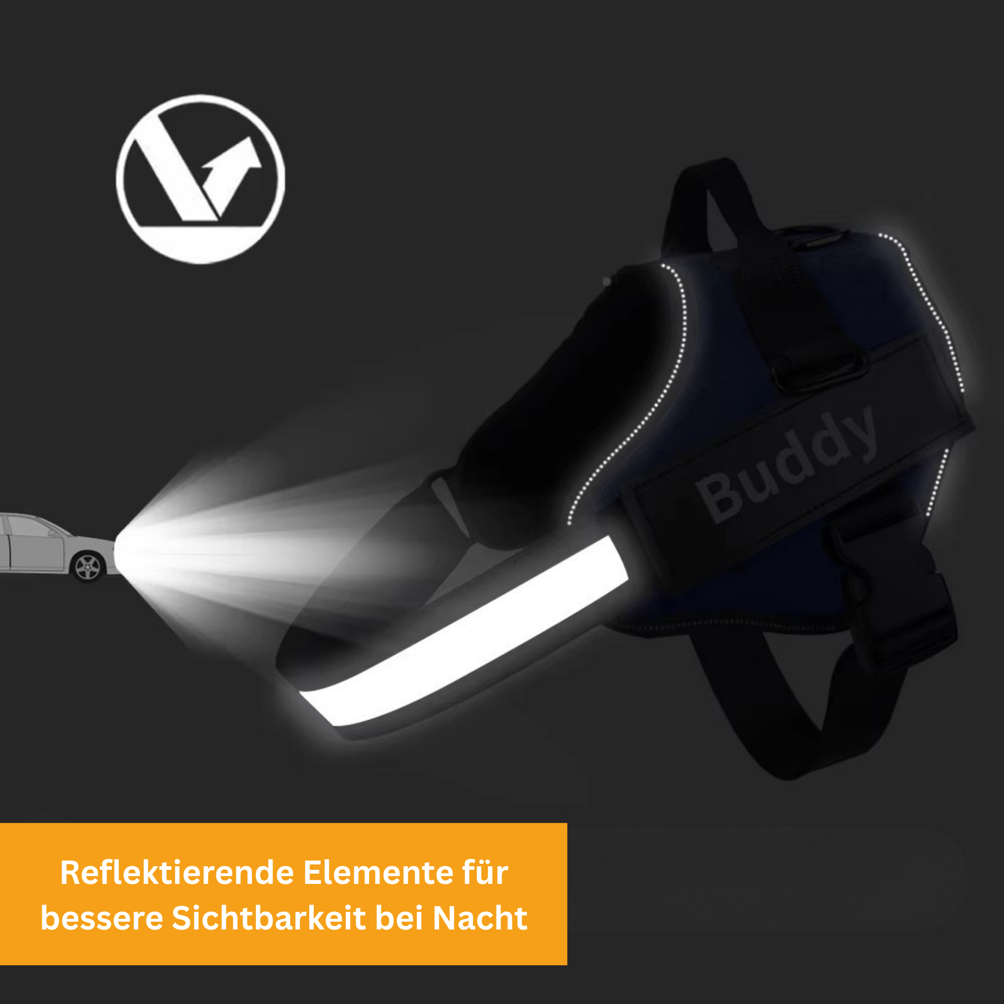 Personaliertes Anti-Zug Hundegeschirr