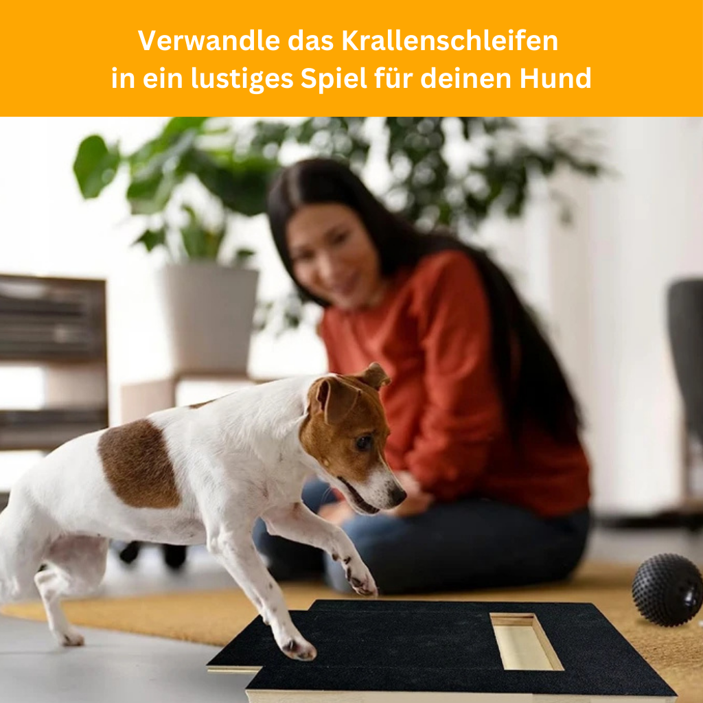 Kratzbrett für Hunde - Stressfrei Hundekrallen schleifen