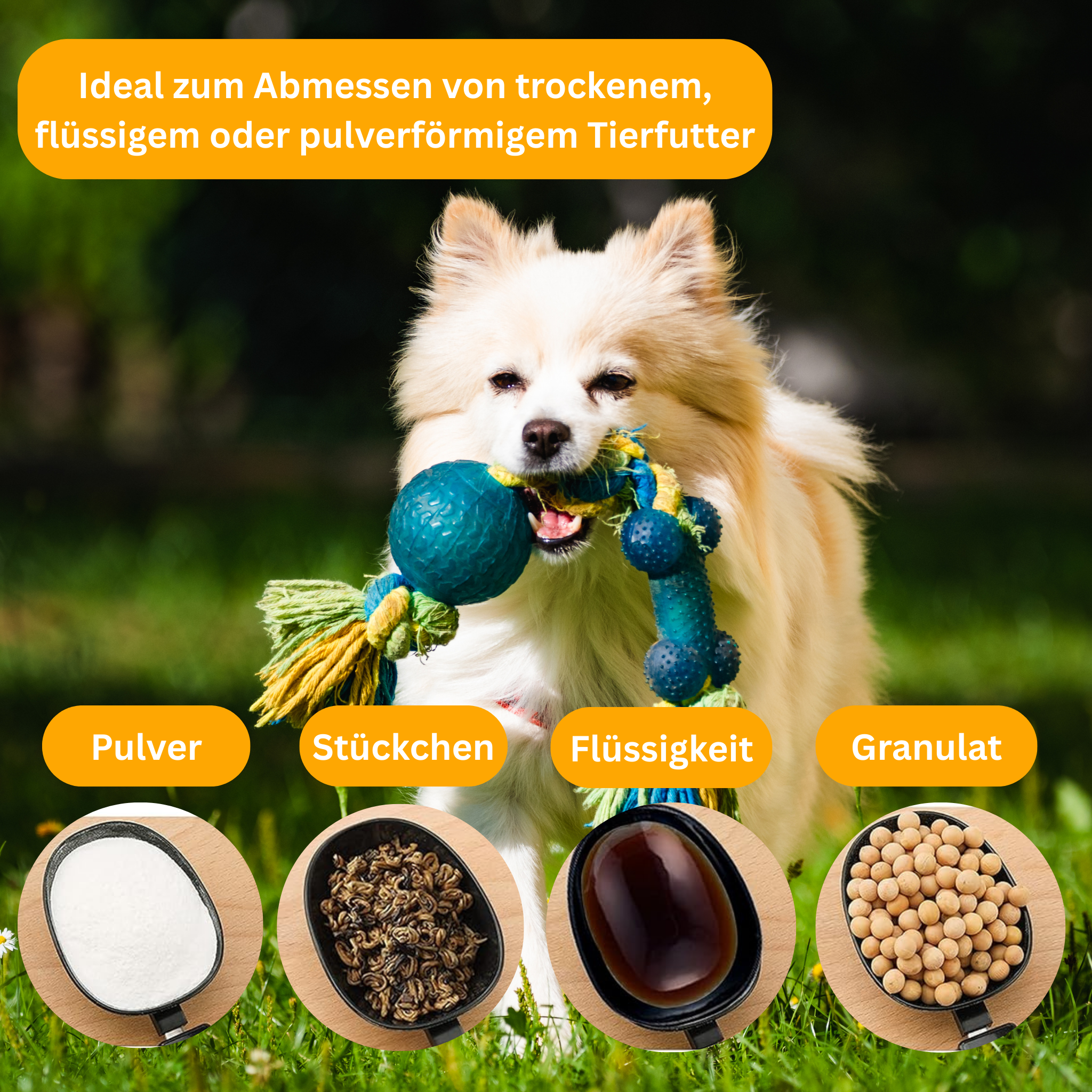 Digitale Futterlöffelwaage