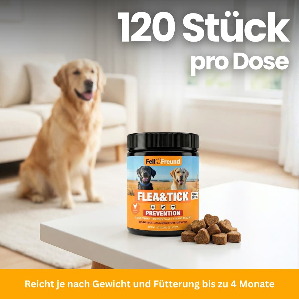 Floh- & Zeckenschutz Kautabletten