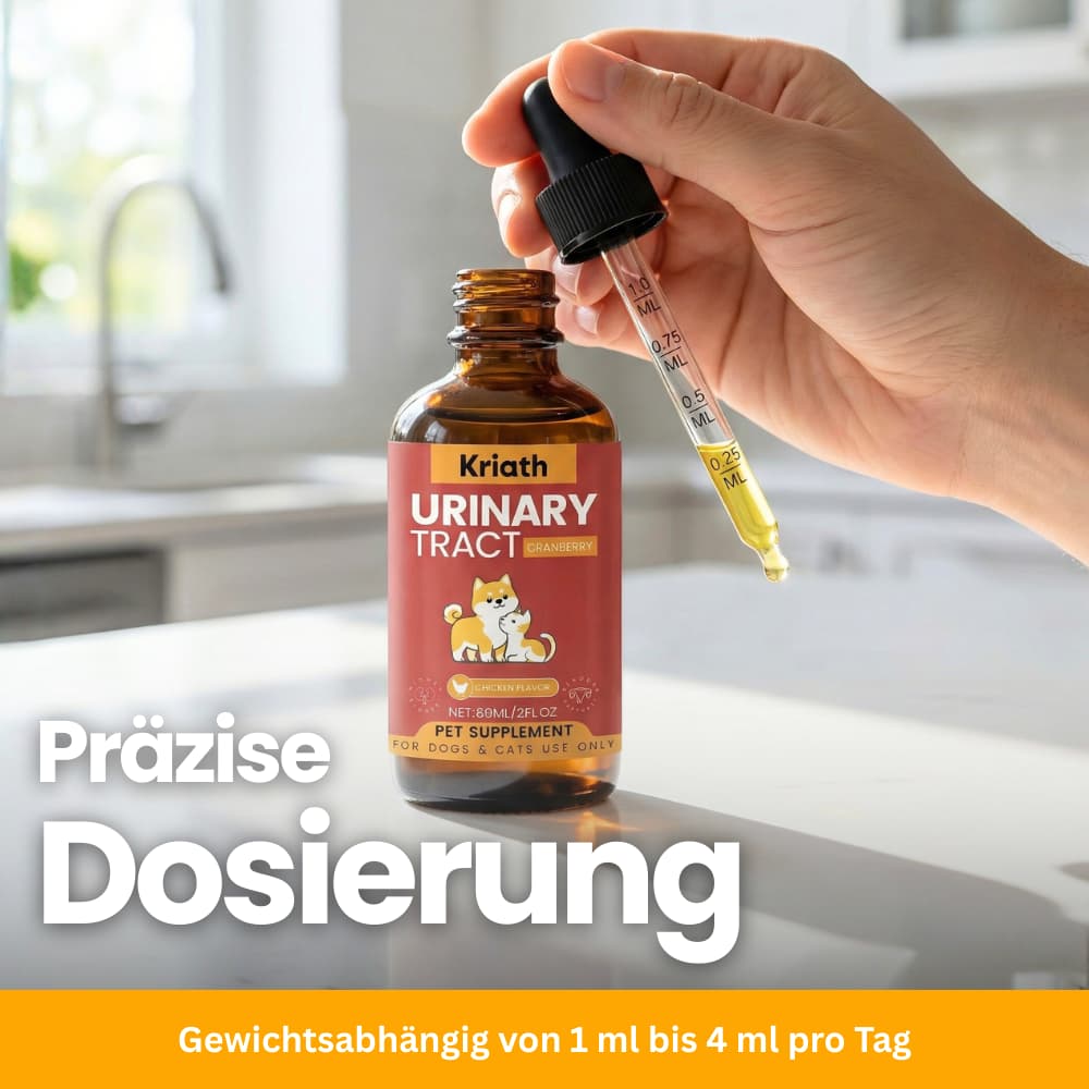 Harnweg-Pflege Tropfen für Hund & Katze
