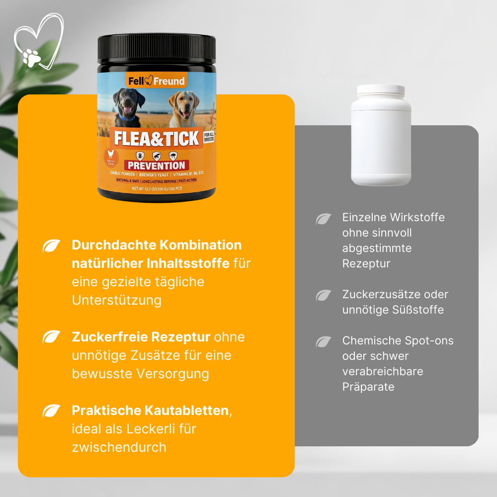 FellFreund Floh- & Zeckenschutz Duo
