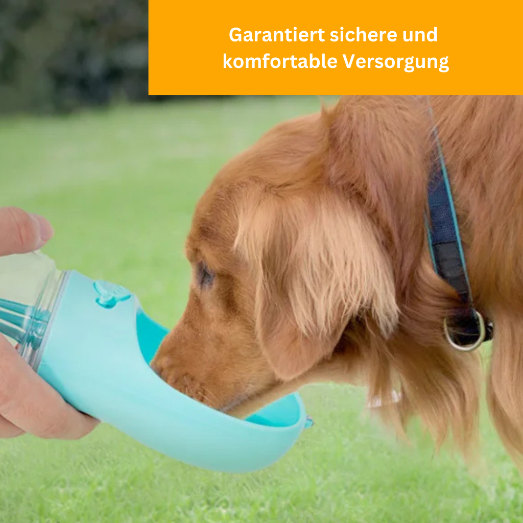 Tragbare Hundetrinkflasche 2.0