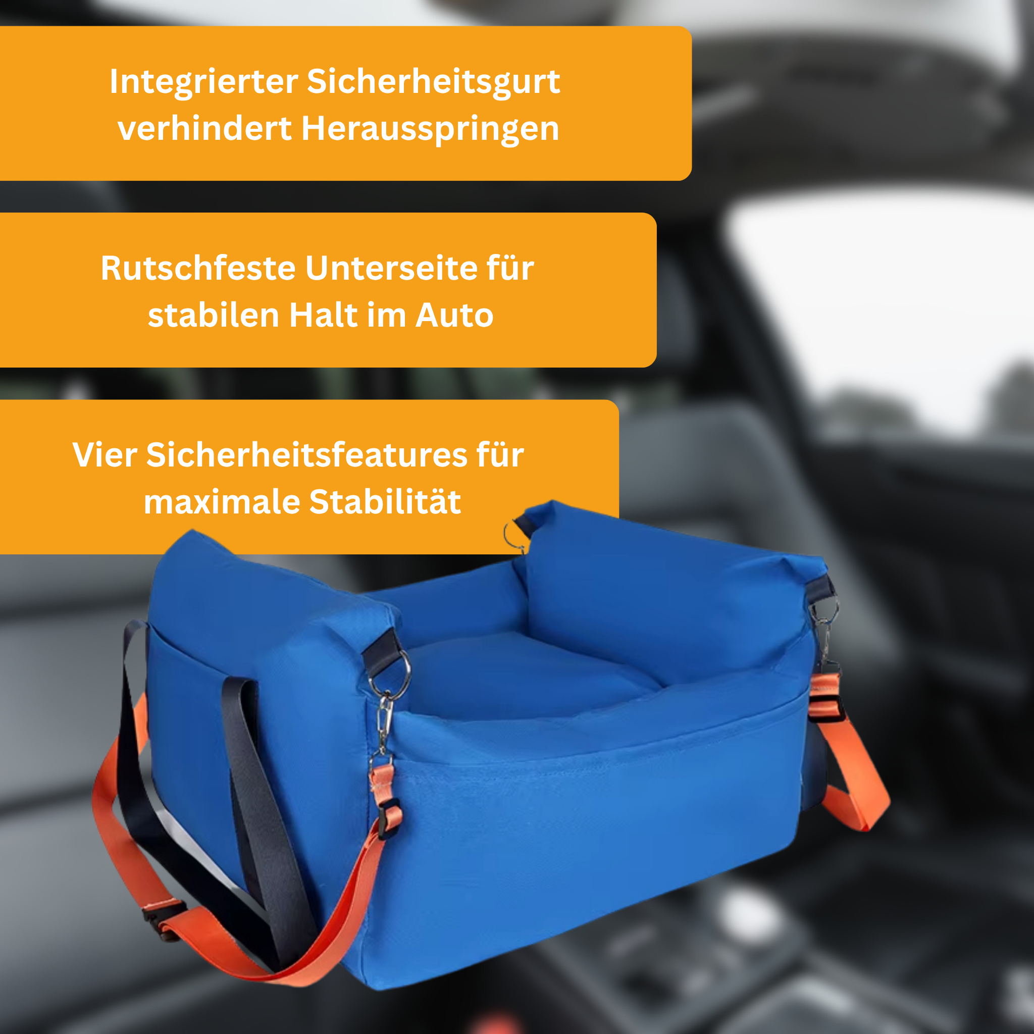 TravelBuddy – Premium Hundesitz fürs Auto