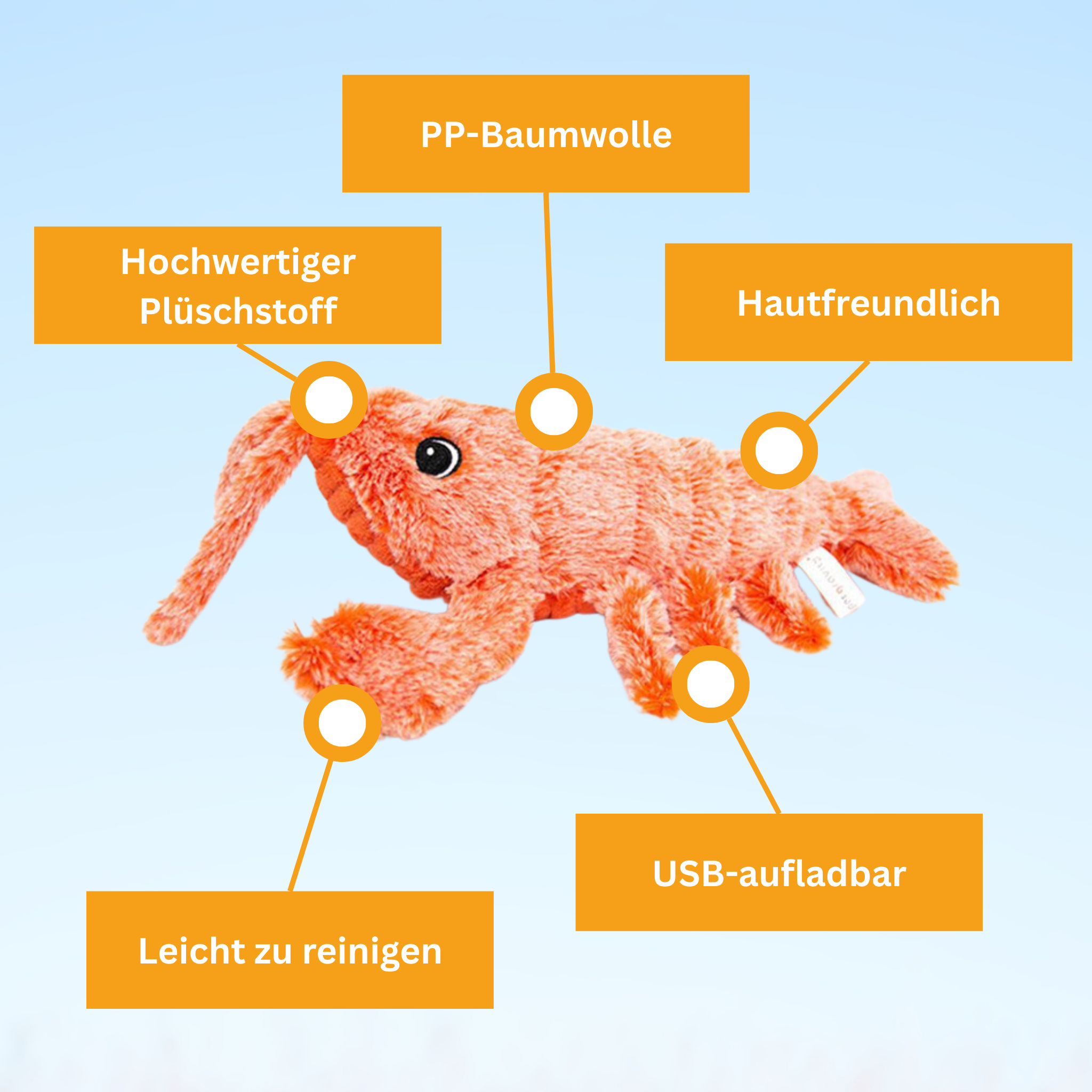Wackel-Hummer - Interaktives Hundespielzeug