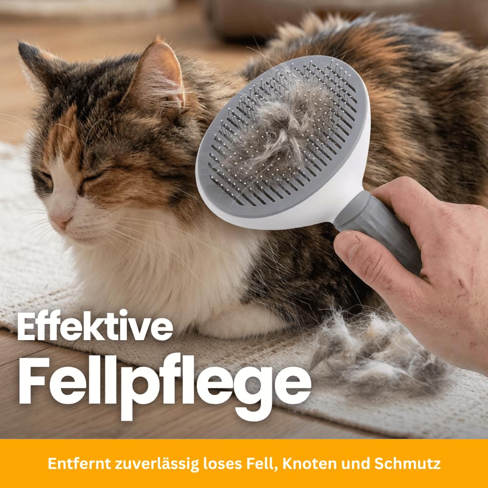 FurClean – Gentle Grooming Brush for Dogs & Cats