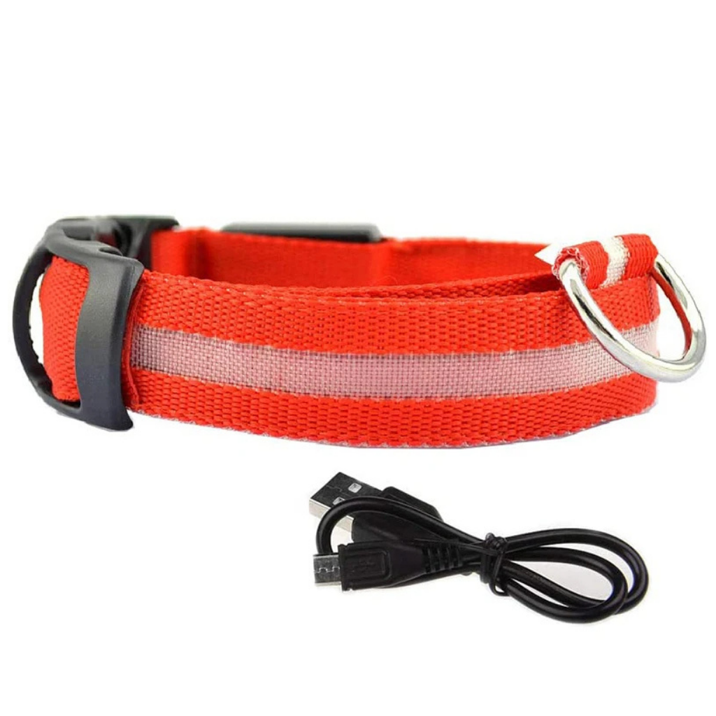 LED Leuchthalsband [Verdopplungs Aktion]