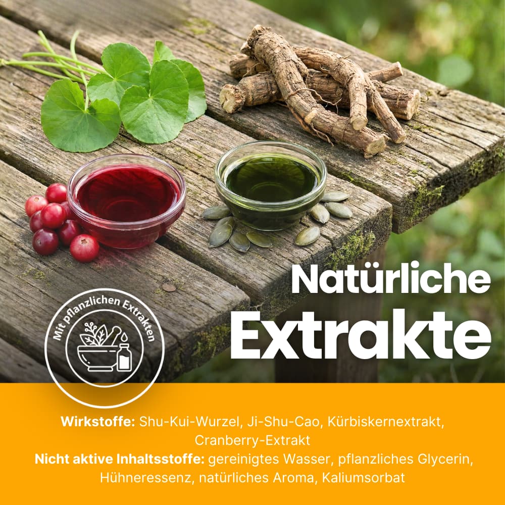 Harnweg-Pflege Tropfen für Hund & Katze