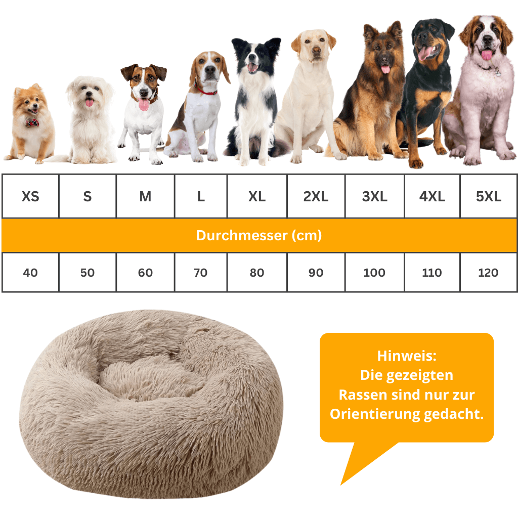 Flauschiges Hundebett Wolke 7 - das Original