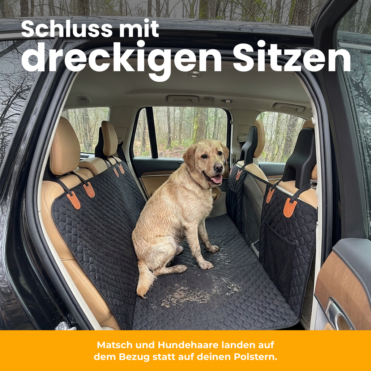 Rücksitzschutz – Schluss mit dreckigen Sitzen